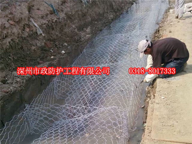 湖北格賓籠箱在河道堤坡治理的施工質(zhì)量控制